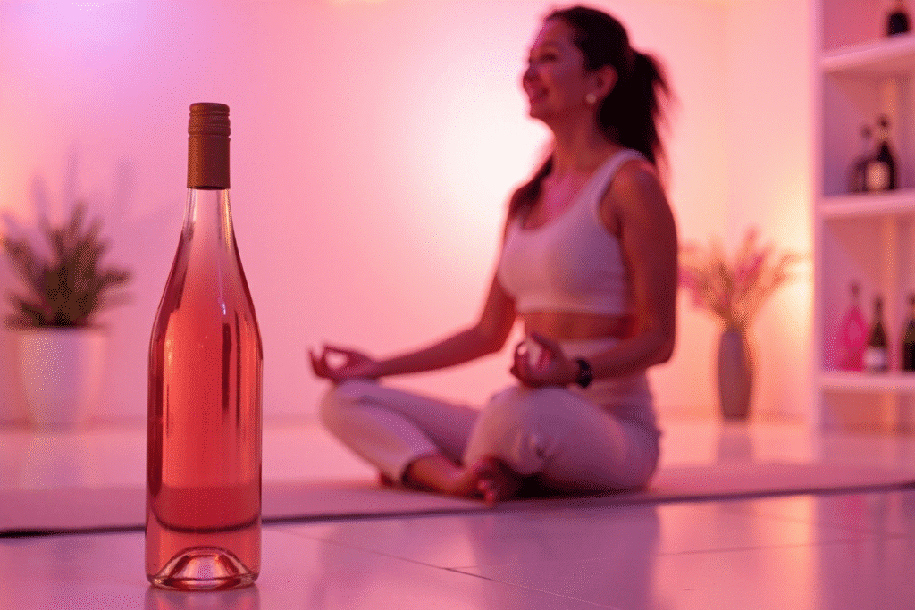 rose wine tasting